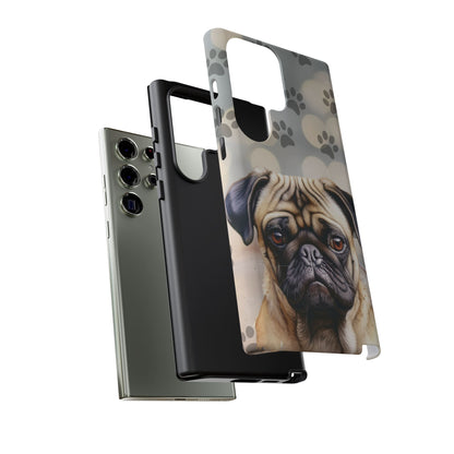 Pug Phone Case by Tough Cases (Apple iPhone, Samsung Galaxy, and Google Pixel)
