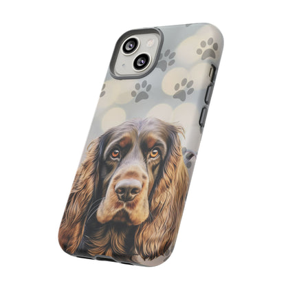 English Cocker Spaniel Phone Case by Tough Cases (Apple iPhone, Samsung Galaxy, and Google Pixel)