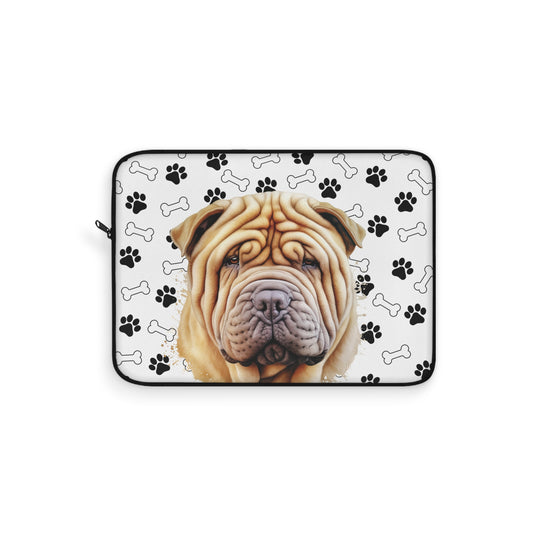 Chinese Char-Pei Laptop Sleeve