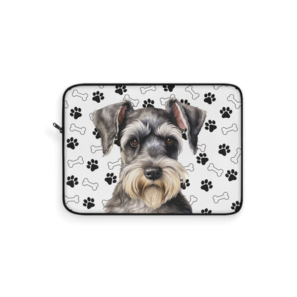Miniature Schnauzer Laptop Sleeve