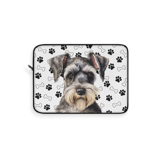 Miniature Schnauzer Laptop Sleeve
