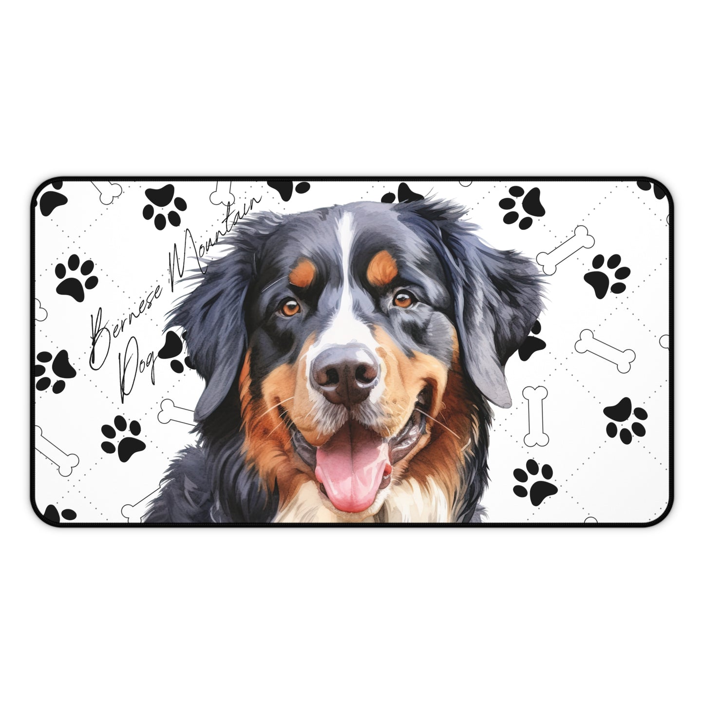 Bernese Mountain Dog Desk Mat