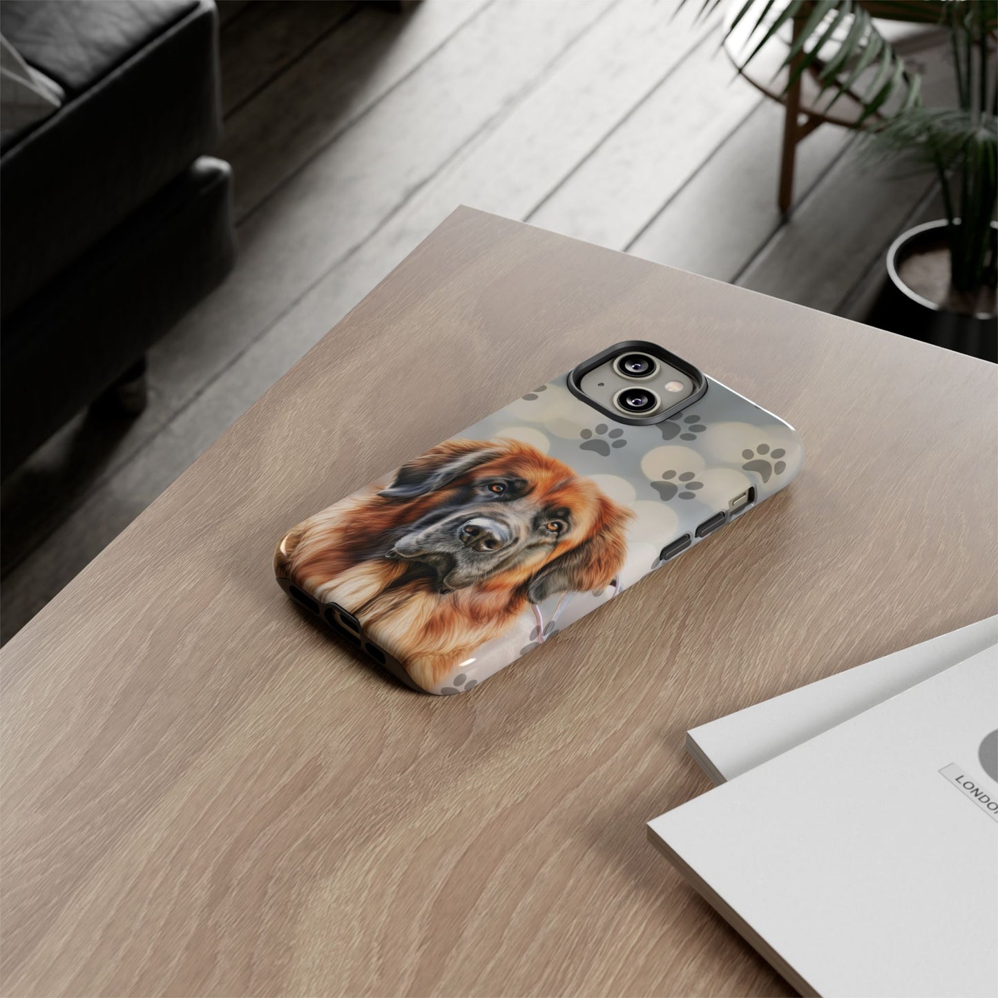 Leonberger Phone Case by Tough Cases (Apple iPhone, Samsung Galaxy, and Google Pixel)