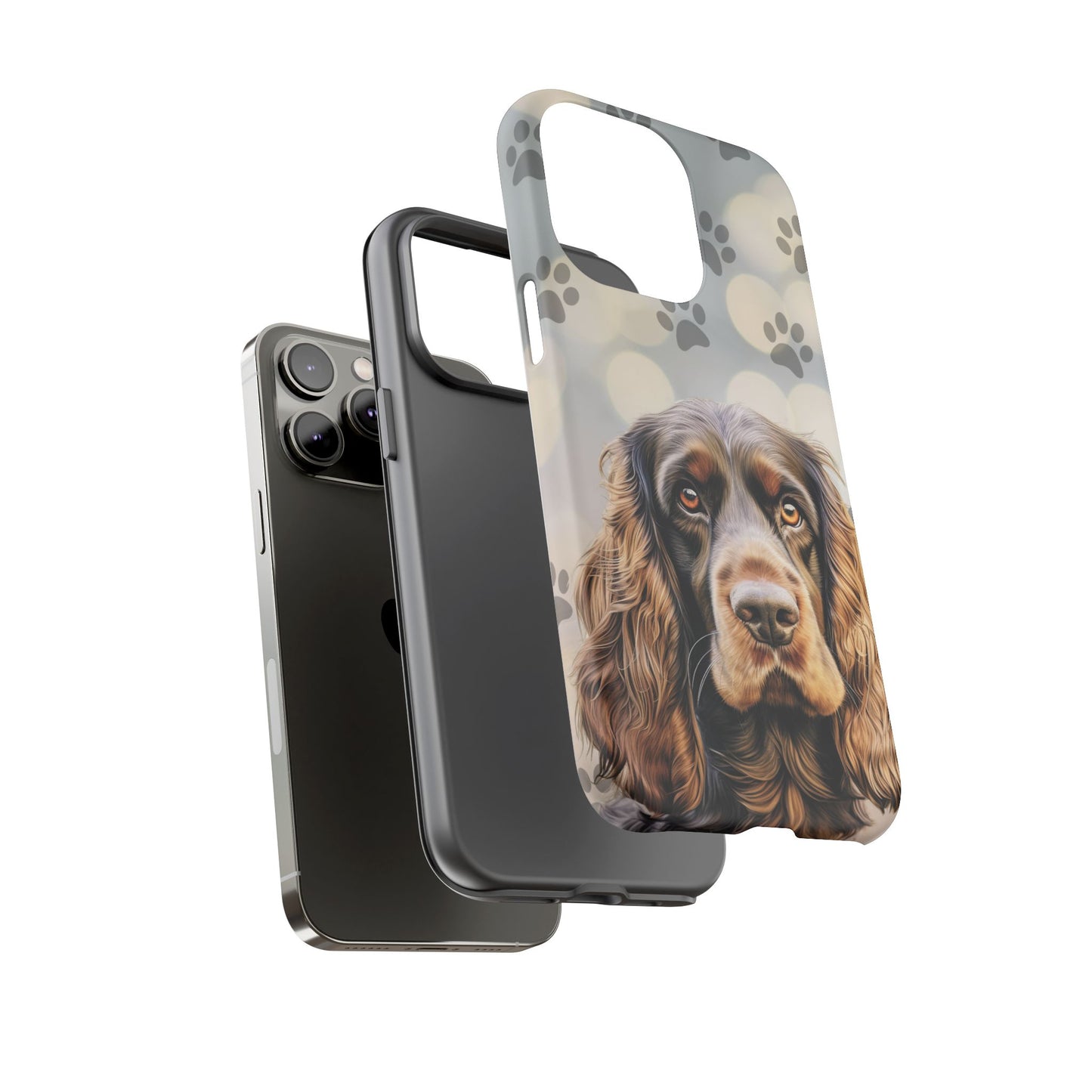 English Cocker Spaniel Phone Case by Tough Cases (Apple iPhone, Samsung Galaxy, and Google Pixel)