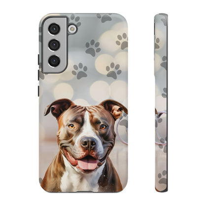 Phone Case by Tough Cases (Apple iphone, Samsung Galaxy, Google Pixel) Staffordshire Terrier
