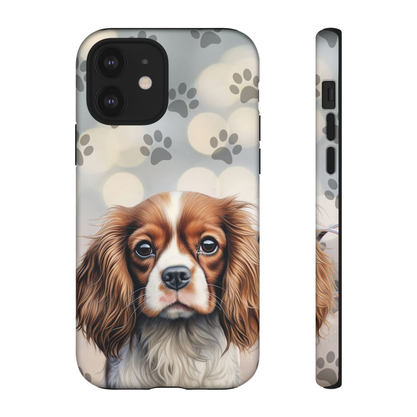 Cavalier King Charles Spaniel phone case by Tough Cases (Apple iPhone, Samsung Galaxy, and Google Pixel)