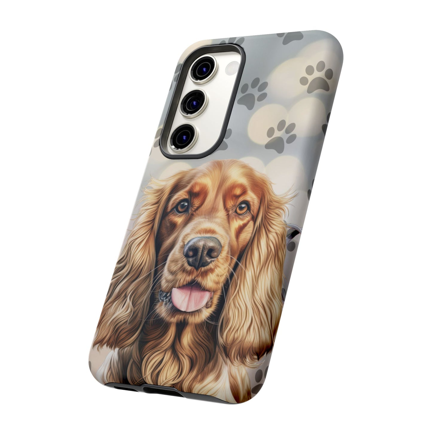 Cocker Spaniel Phone Case by Tough Cases (Apple iPhone, Samsung Galaxy, and Google Pixel)