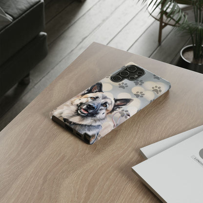 Norwegian Elkhound by Tough Cases (Apple iPhone, Samsung Galaxy, and Google Pixel)