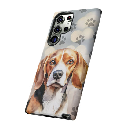 Beagle Phone Case by Tough Cases (Apple iPhone, Samsung Galaxy, and Google Pixel) Beagle