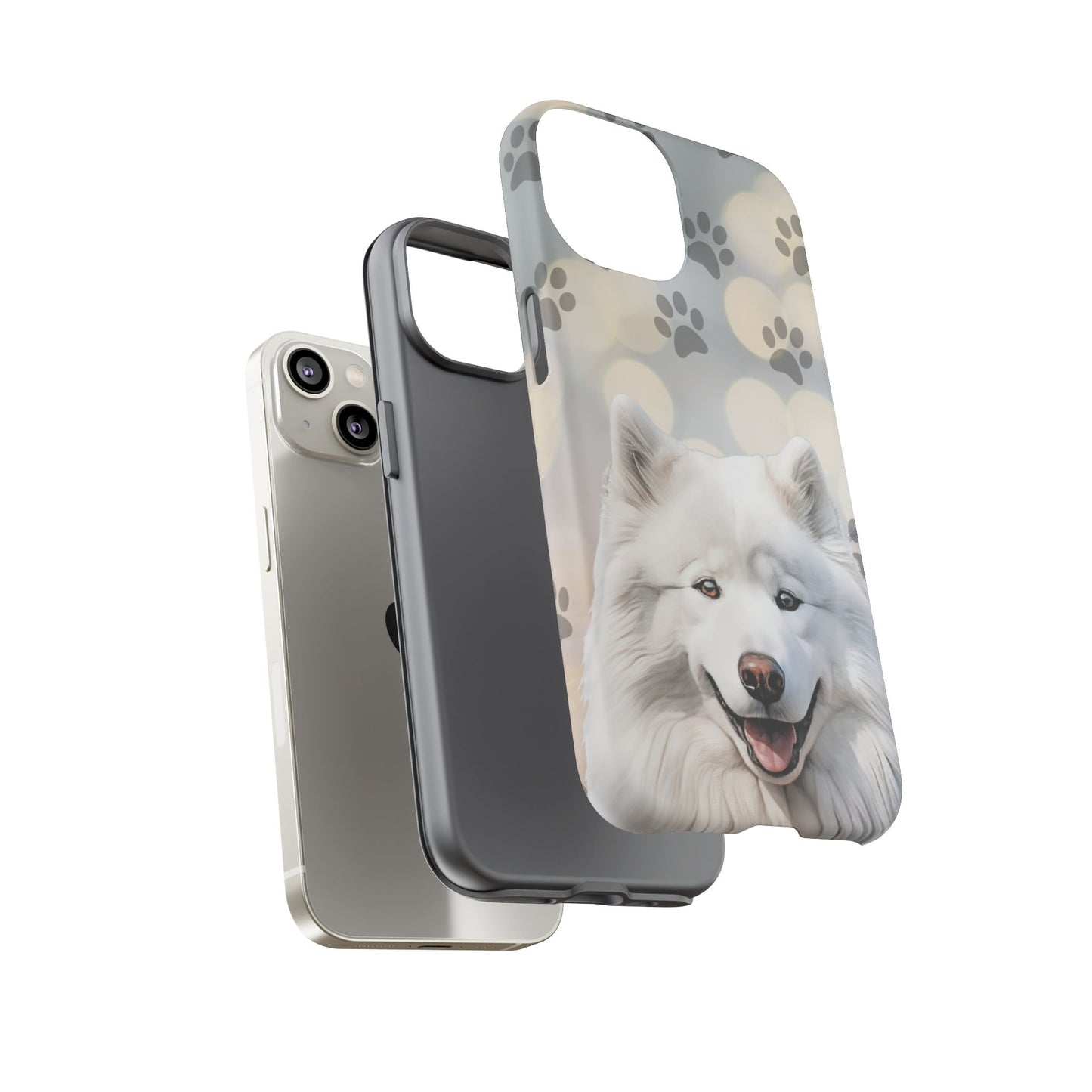 Samoyed Phone Case by Tough Cases (Apple iPhone, Samsung Galaxy, and Google Pixel)