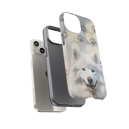 Samoyed Phone Case by Tough Cases (Apple iPhone, Samsung Galaxy, and Google Pixel)