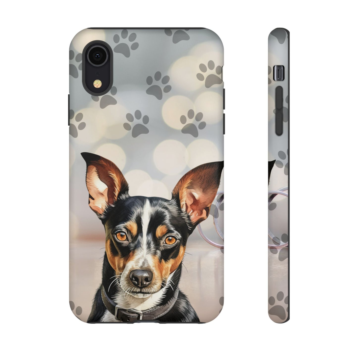 Rat Terrier by Tough Cases a (Apple iPhone, Samsung Galaxy, and Google Pixel)
