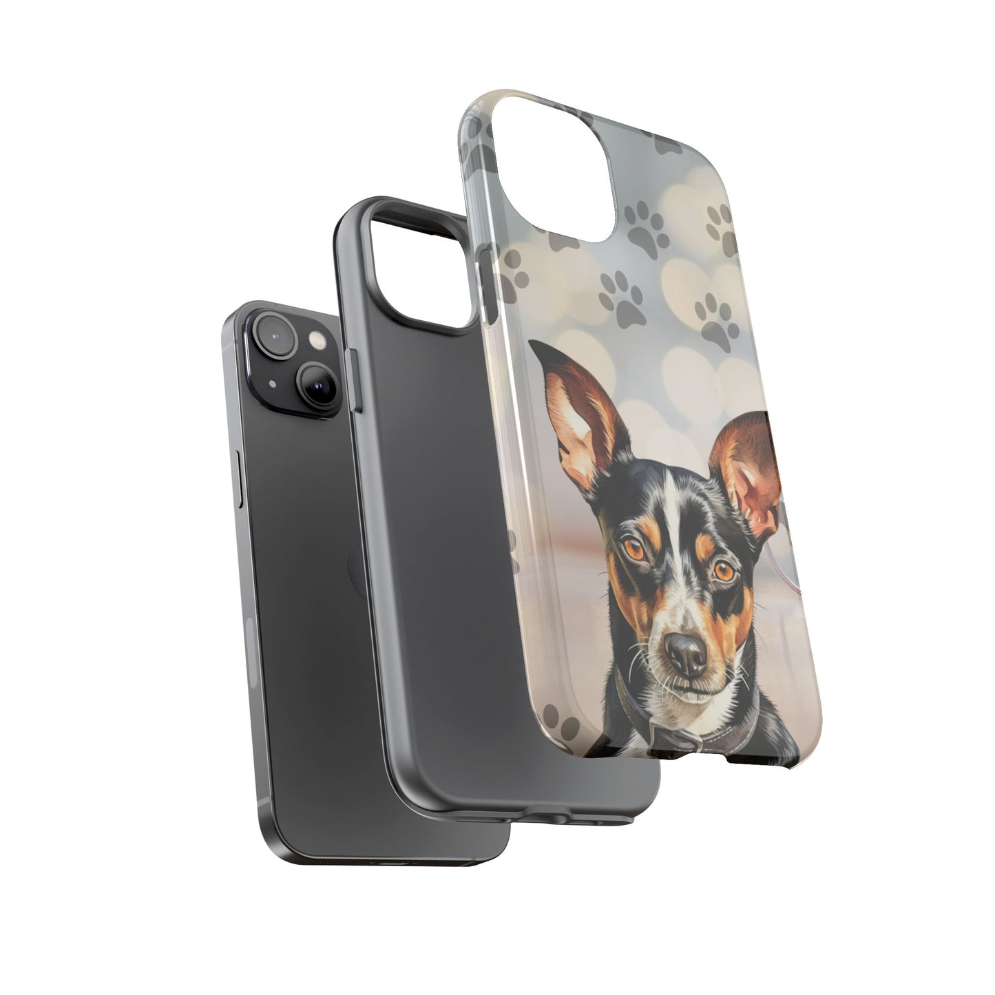 Rat Terrier by Tough Cases a (Apple iPhone, Samsung Galaxy, and Google Pixel)