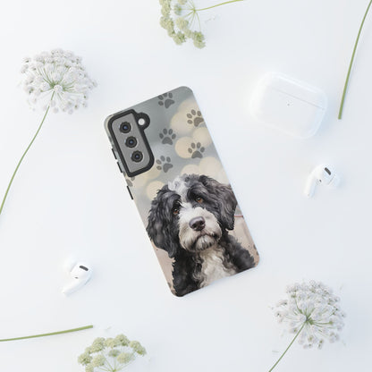 Portuguese Water Dog by Tough Cases (Apple iPhone, Samsung Galaxy, and Google Pixel)