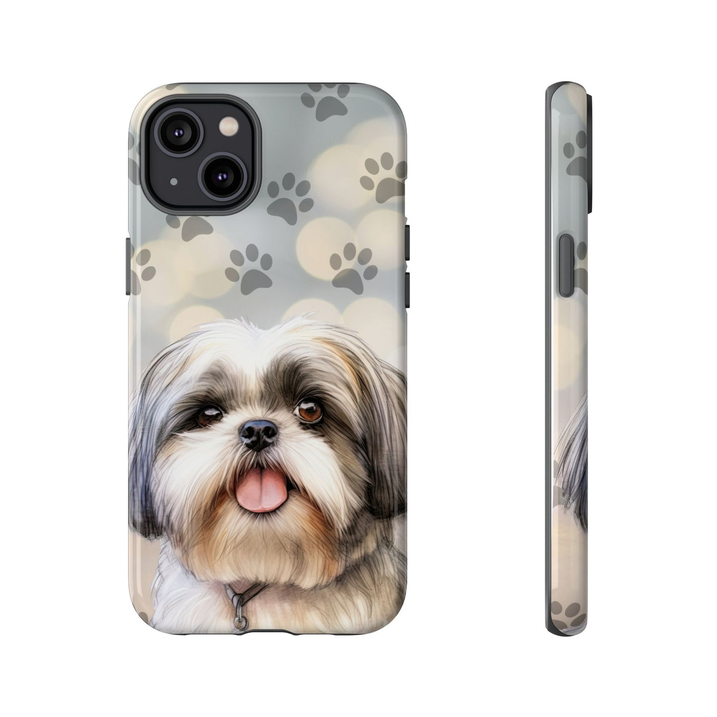 Shih Tzu iPhone 15 Case by Tough Cases (iPhone 15, Pro, Plus and Pro Max)