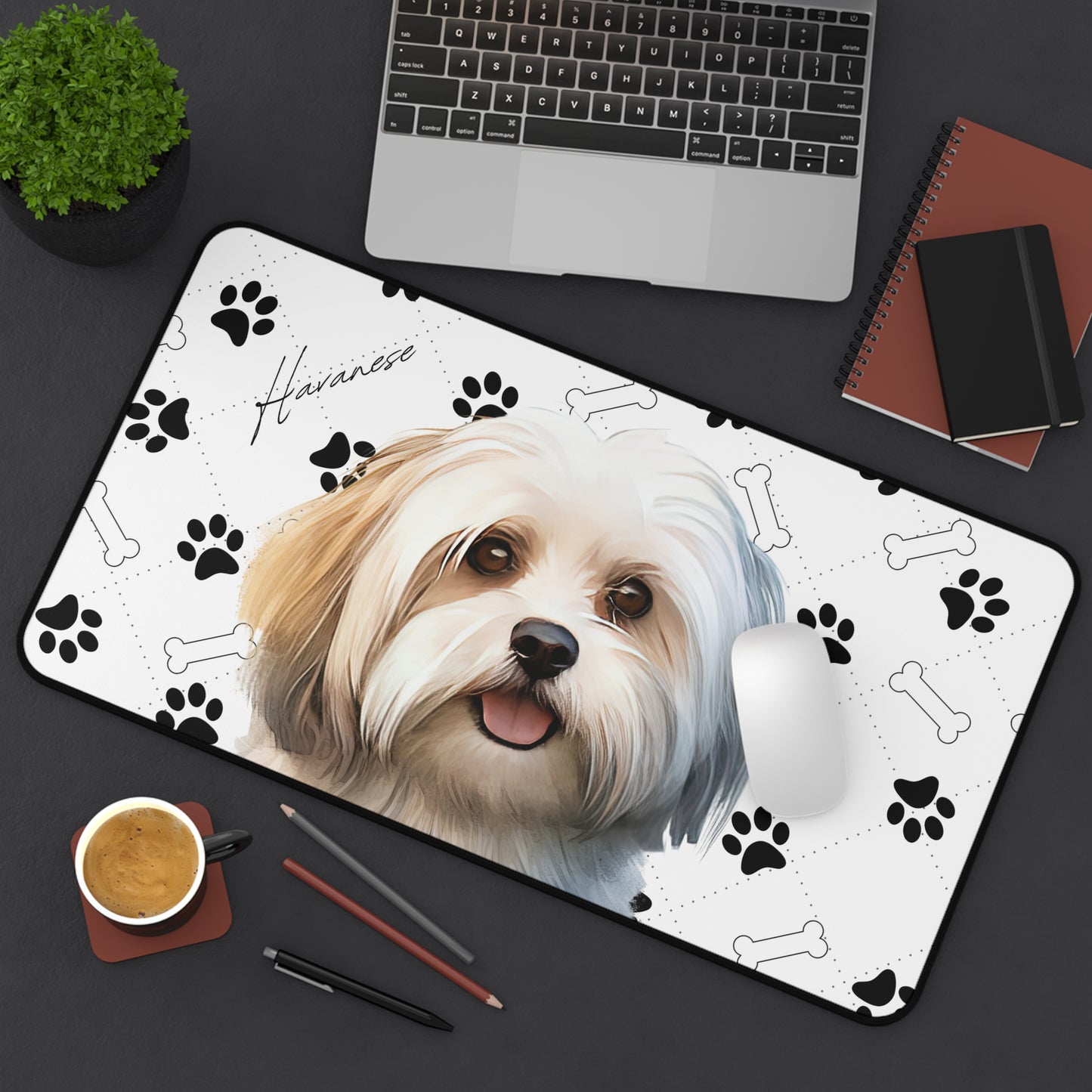 Havanese Desk Mat