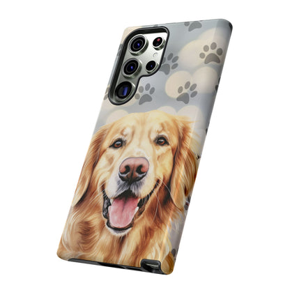 Golden Retriever Phone Case by Tough Cases (Apple iPhone, Samsung Galaxy, and Google Pixel)
