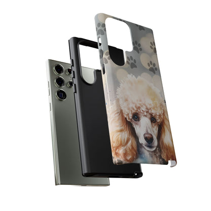 Poodle Phone Case by Tough Cases (Apple iPhone, Samsung Galaxy, and Google Pixel )