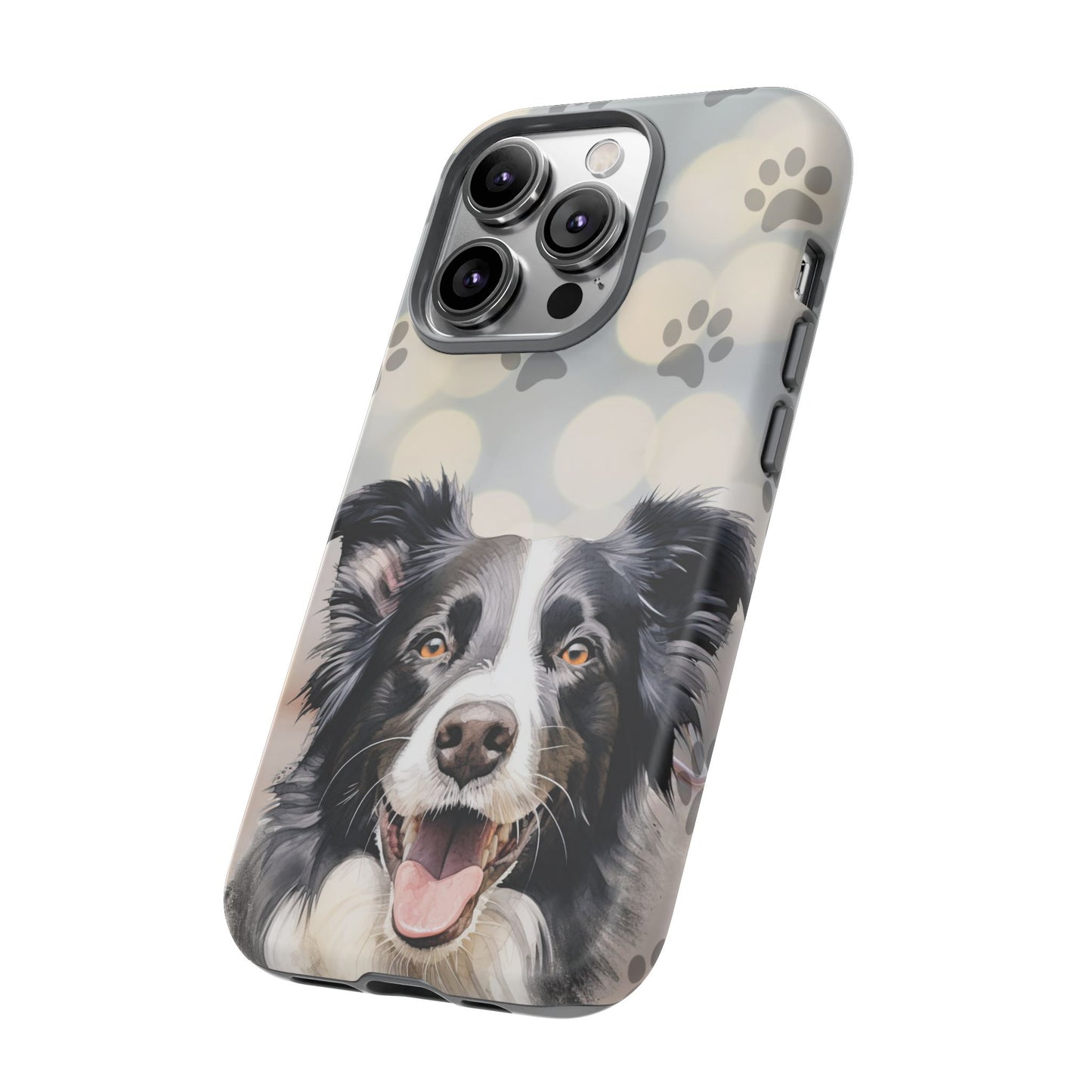 Border Collie Phone Case by Tough Cases (Apple iPhone, Samsung Galaxy, and Google Pixel)