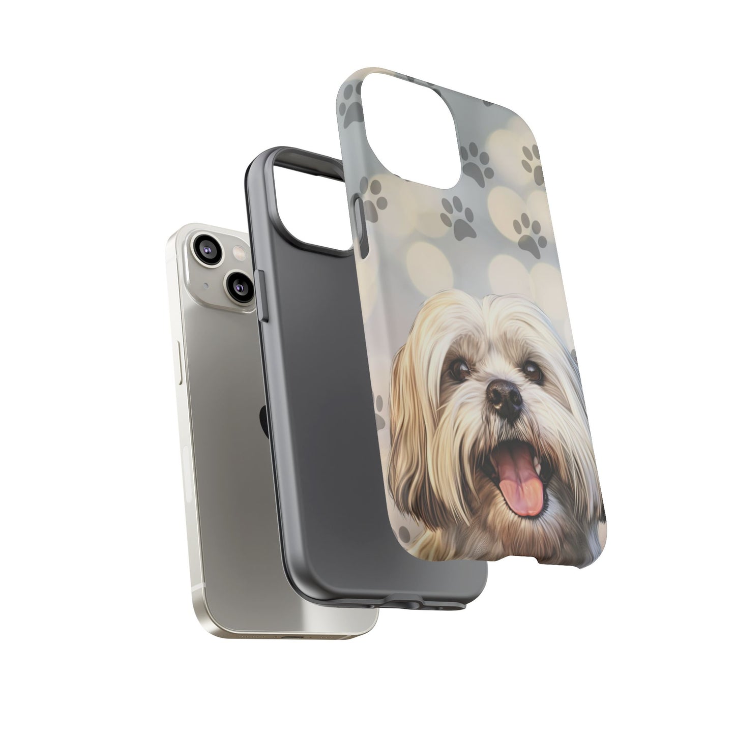 Lhasa Apso Phone Case by Tough Cases (Apple iPhone, Samsung Galaxy, and Google Pixel)