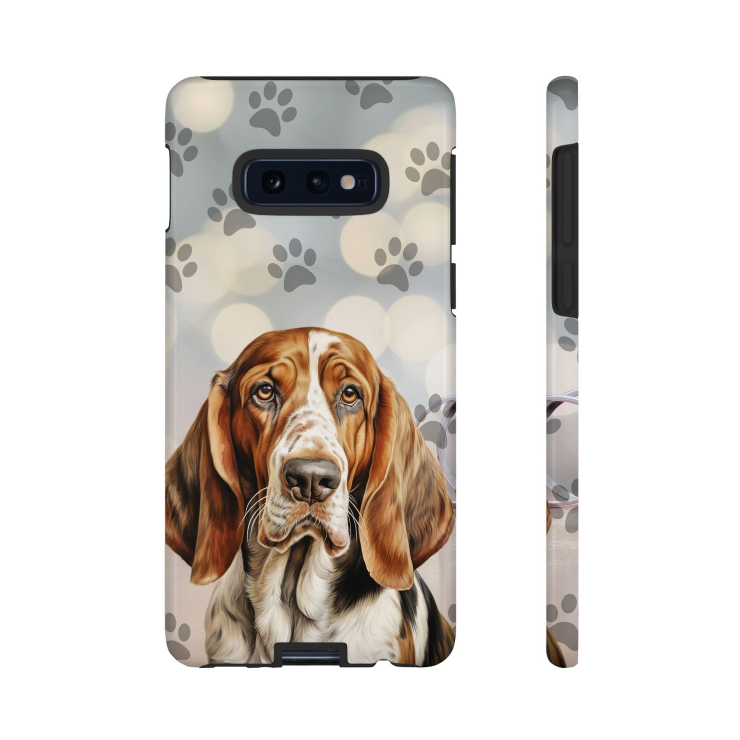 Basset Hound Phone Case by Tough Cases (Apple iPhone, Samsung Galaxy, and Google Pixel)