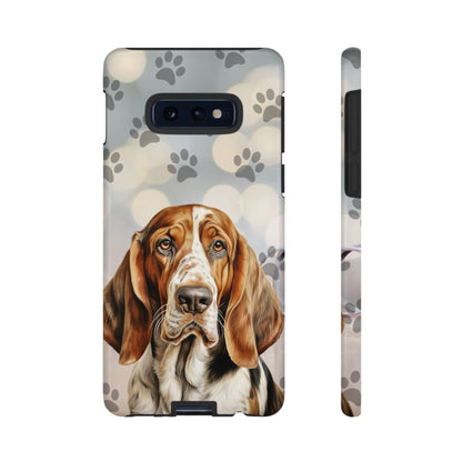Basset Hound Phone Case by Tough Cases (Apple iPhone, Samsung Galaxy, and Google Pixel)