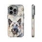 Norwegian Elkhound by Tough Cases (Apple iPhone, Samsung Galaxy, and Google Pixel)