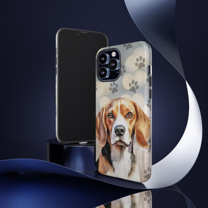 Beagle Phone Case by Tough Cases (Apple iPhone, Samsung Galaxy, and Google Pixel) Beagle
