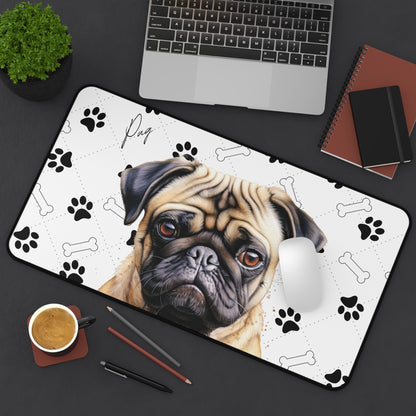 Pug Desk Mat