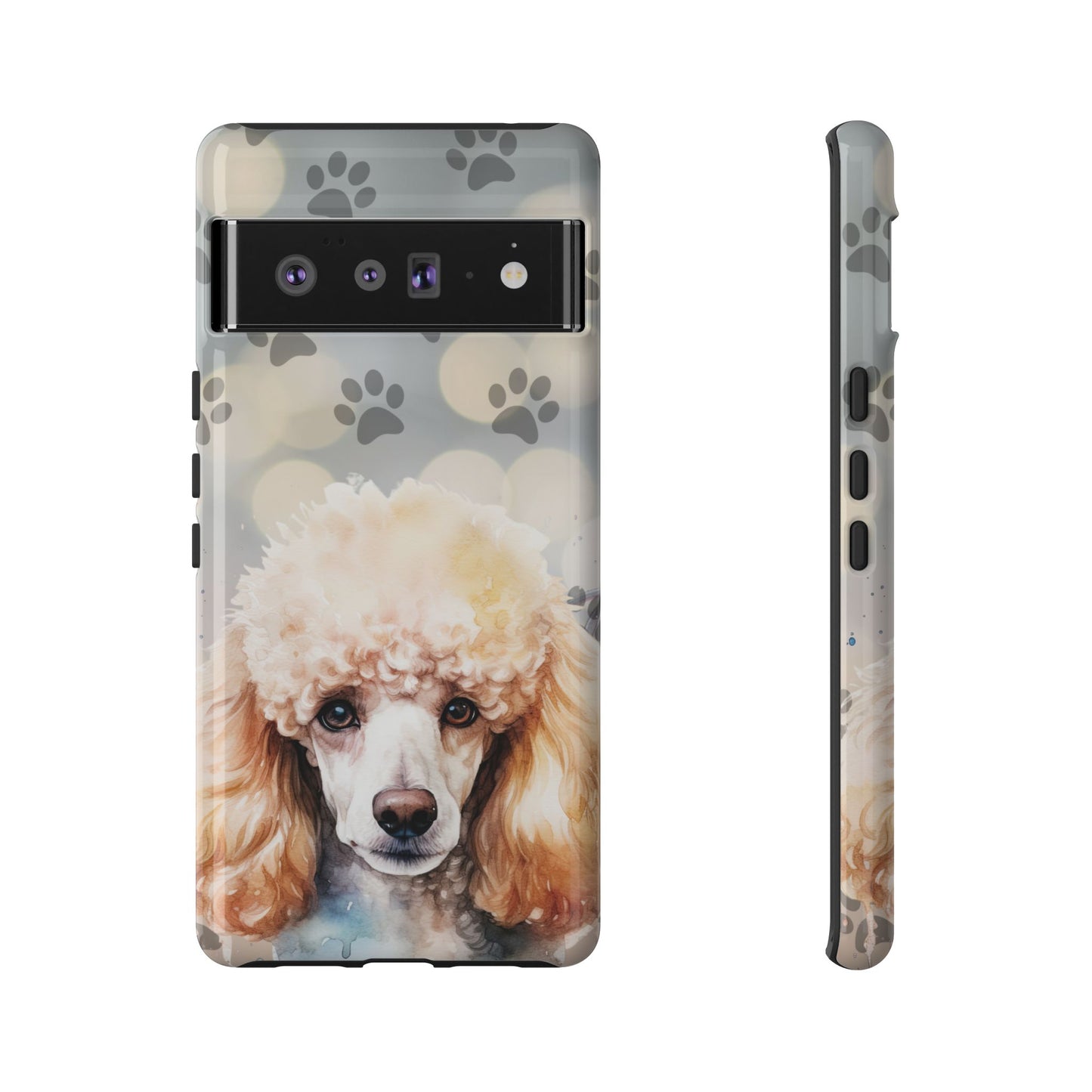 Poodle Phone Case by Tough Cases (Apple iPhone, Samsung Galaxy, and Google Pixel )