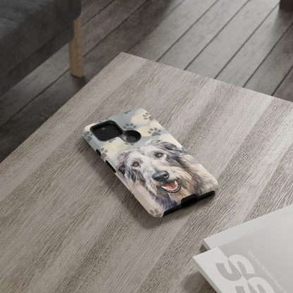 Irish Wolfhound Phone Case by Tough Cases (Apple iPhone, Samsung Galaxy, and Google Pixel)