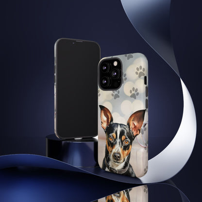 Rat Terrier by Tough Cases a (Apple iPhone, Samsung Galaxy, and Google Pixel)