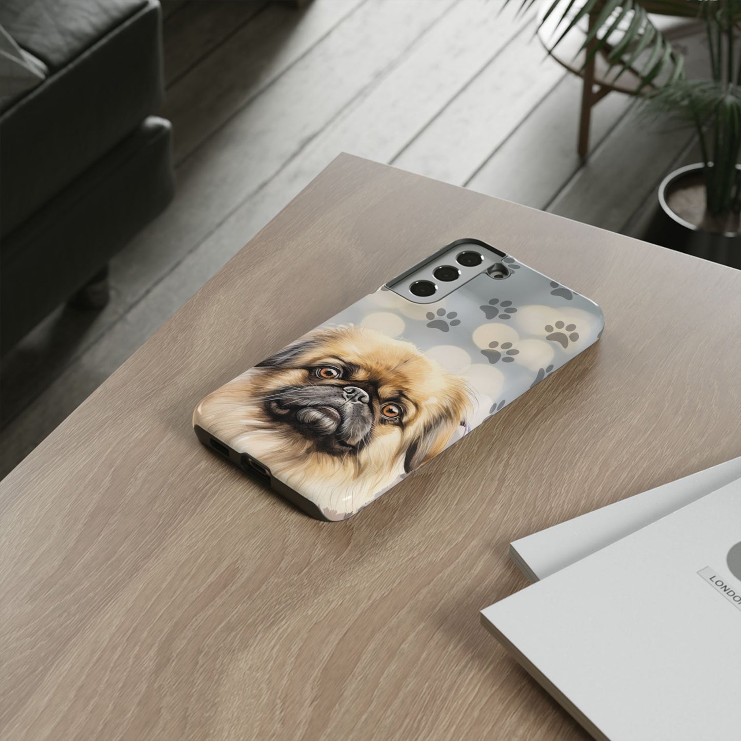 Pekingese by Tough Cases (Apple iPhone, Samsung Galaxy, and Google Pixel devices)