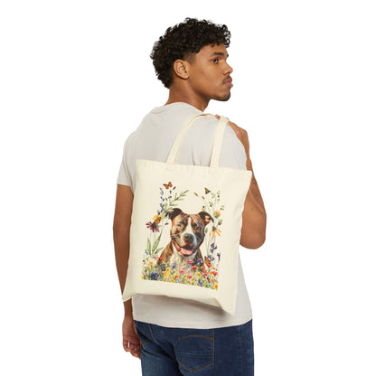 American Staffordshire Terrier Dog Tote Bag