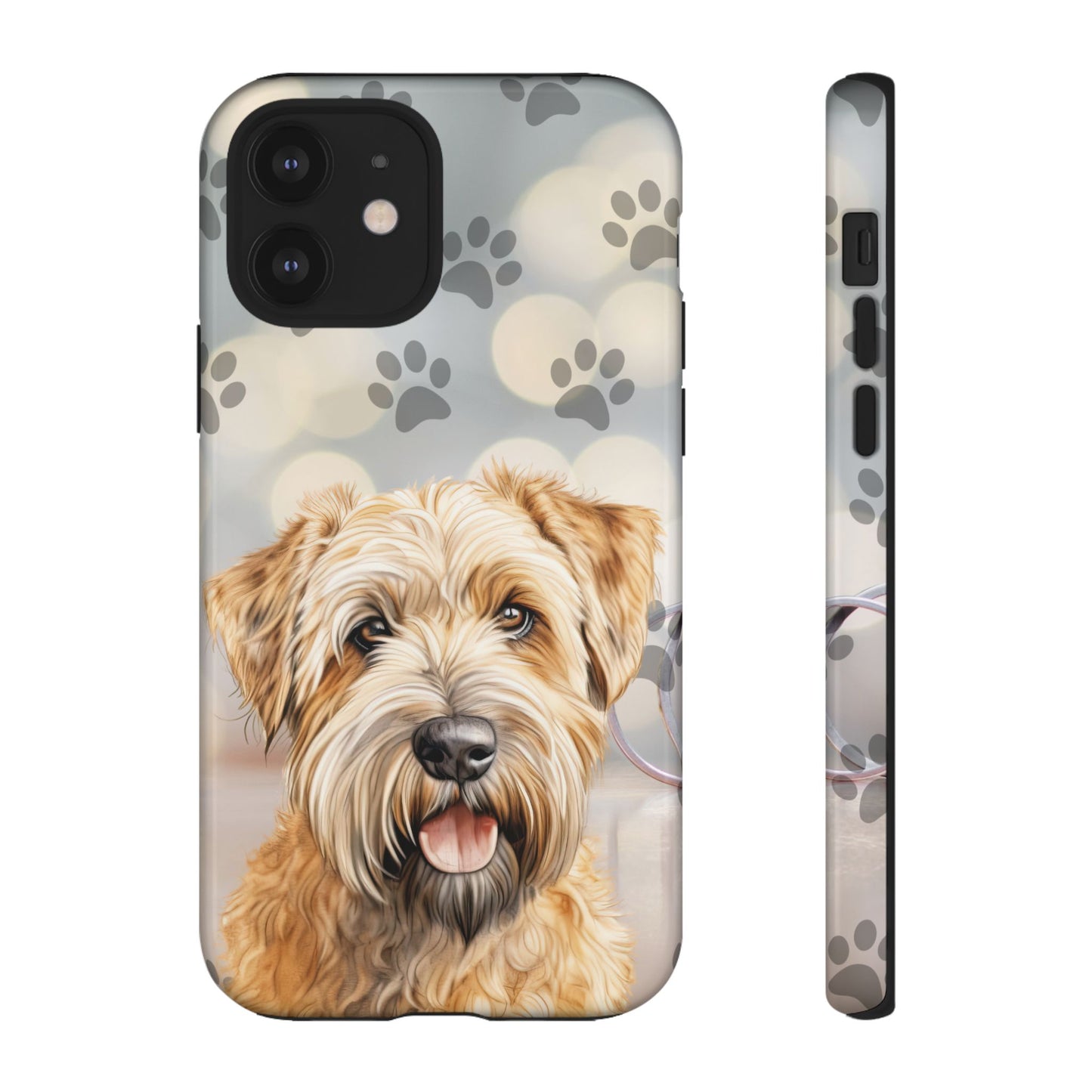 Self-Coated Wheaten Terrier by Tough Cases (Apple iPhone, Samsung Galaxy, and Google Pixel)