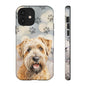 Self-Coated Wheaten Terrier by Tough Cases (Apple iPhone, Samsung Galaxy, and Google Pixel)