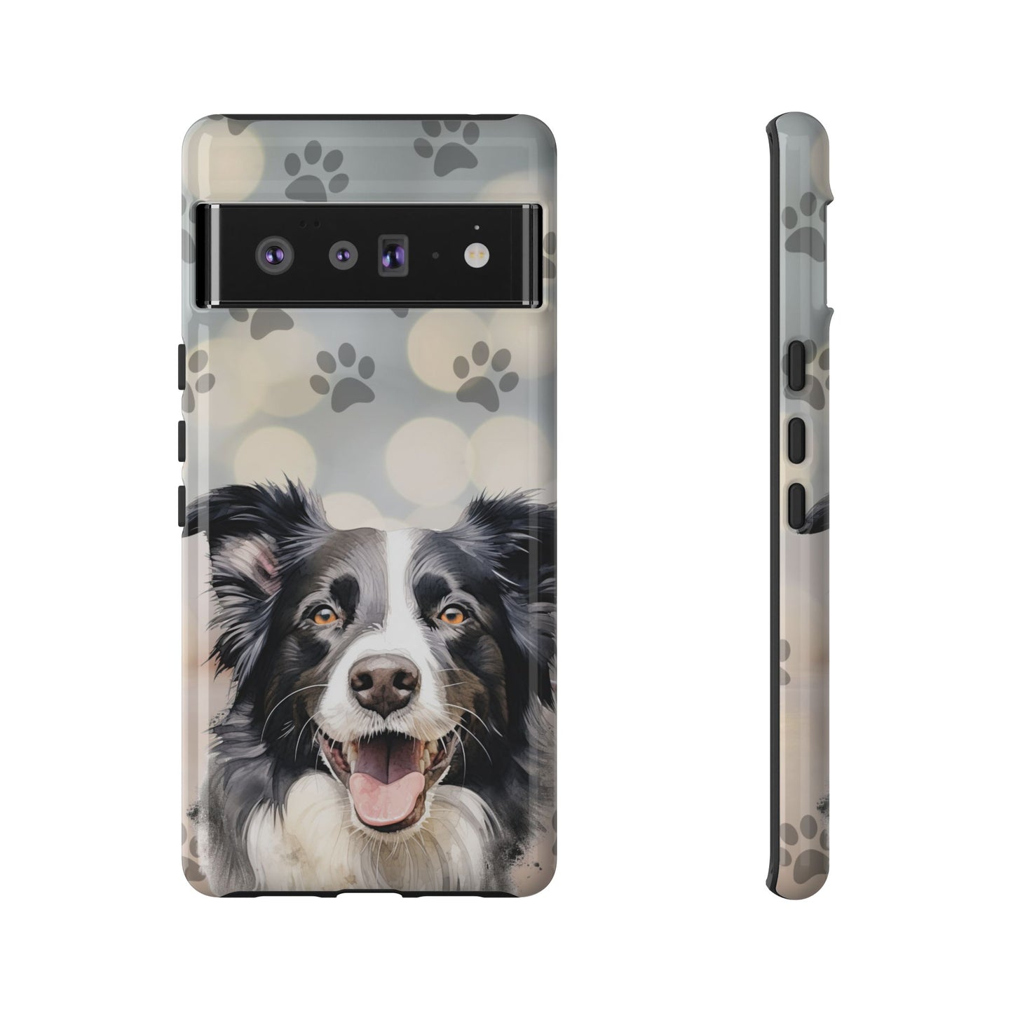 Border Collie Phone Case by Tough Cases (Apple iPhone, Samsung Galaxy, and Google Pixel)