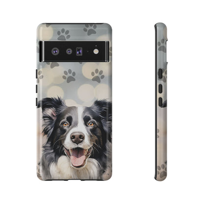 Border Collie Phone Case by Tough Cases (Apple iPhone, Samsung Galaxy, and Google Pixel)