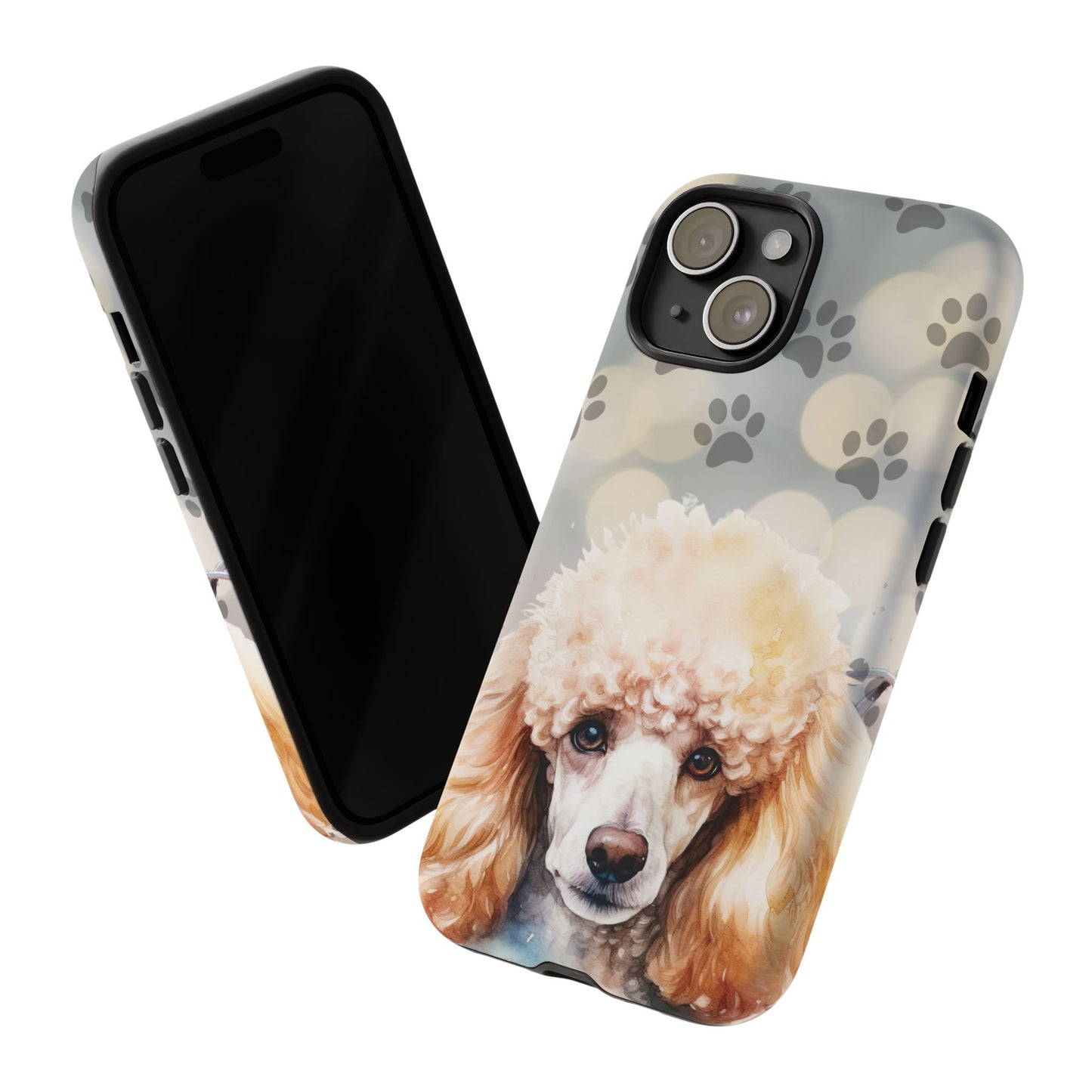Poodle Phone Case by Tough Cases (Apple iPhone, Samsung Galaxy, and Google Pixel )