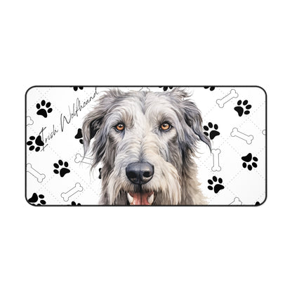 Irish Wolfhound Desk Mat