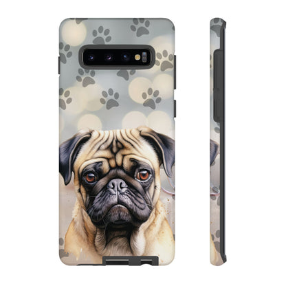 Pug Phone Case by Tough Cases (Apple iPhone, Samsung Galaxy, and Google Pixel)