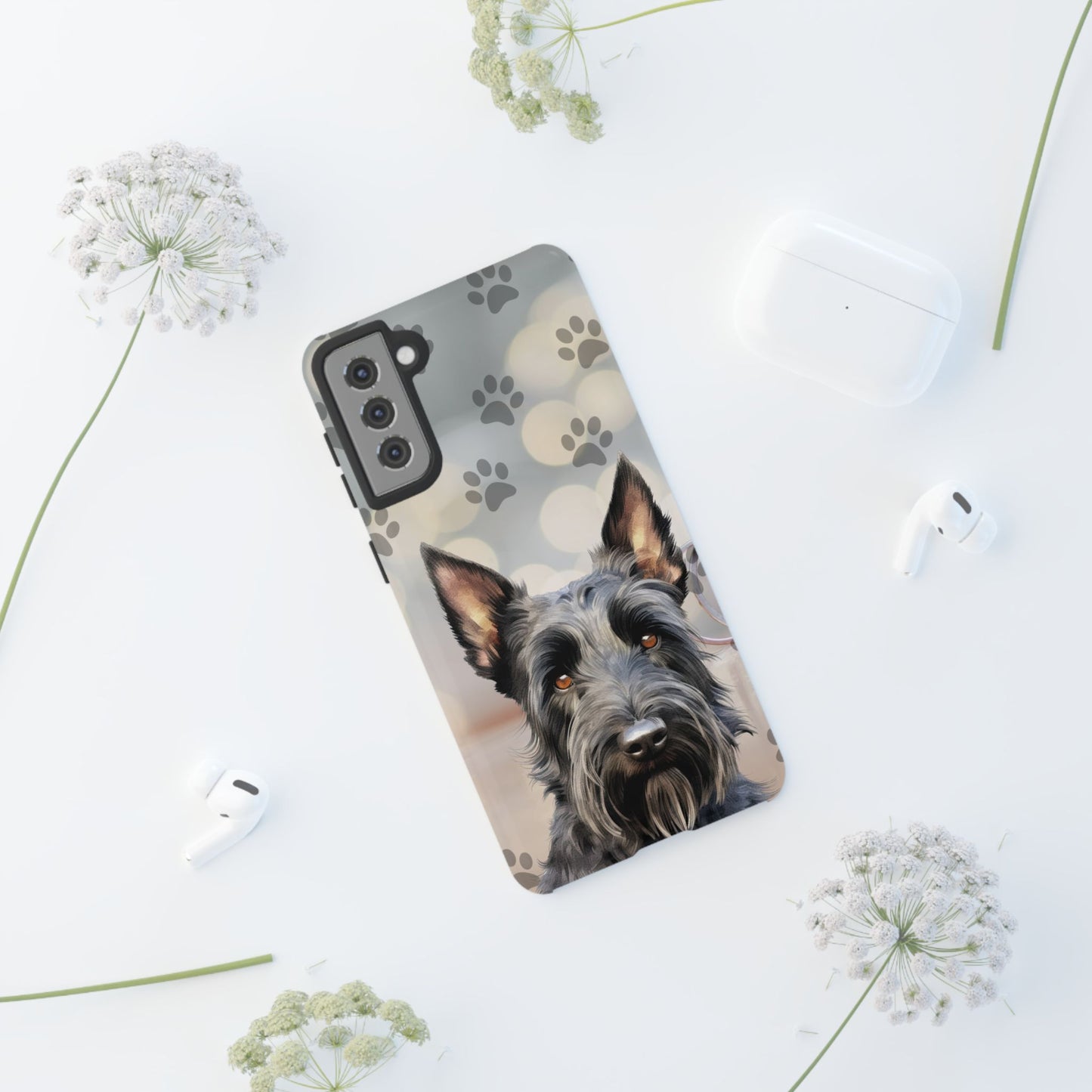 Scottish Terrier by Tough Cases (Apple iPhone, Samsung Galaxy, and Google Pixel)