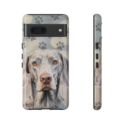 Weimaraner Phone Case by Tough Cases (Apple iPhone, Samsung Galaxy, and Google Pixel)