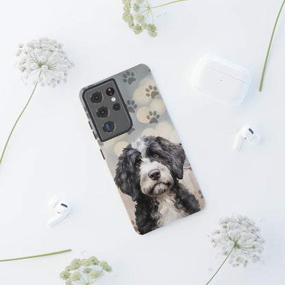 Portuguese Water Dog by Tough Cases (Apple iPhone, Samsung Galaxy, and Google Pixel)