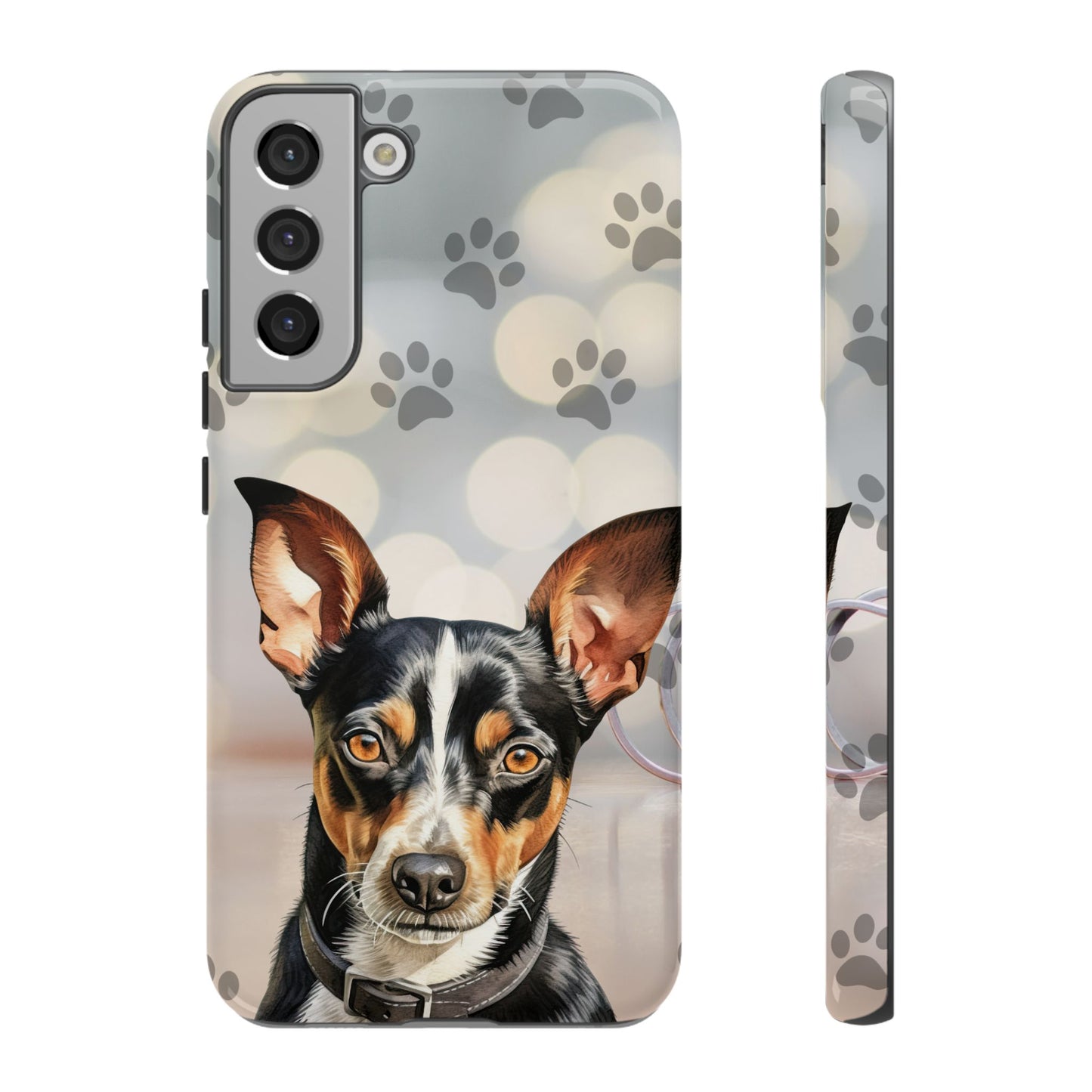 Rat Terrier by Tough Cases a (Apple iPhone, Samsung Galaxy, and Google Pixel)