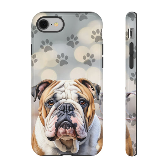 Bull Dog Phone Case by Tough Cases (Apple iPhone, Samsung Galaxy, and Google Pixel)
