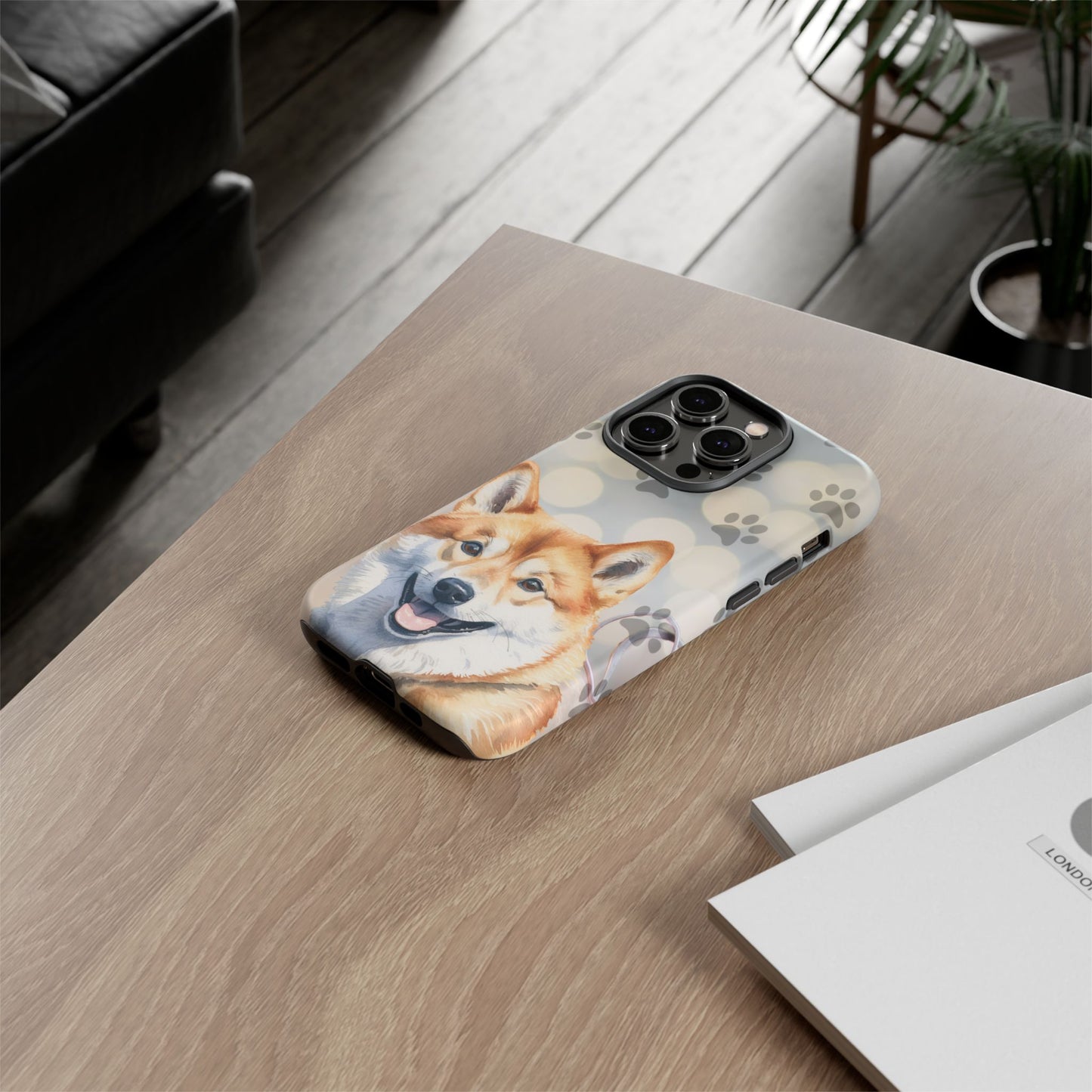Shiba Inu Phone Case by Tough Cases (Apple iPhone, Samsung Galaxy, and Google Pixel)
