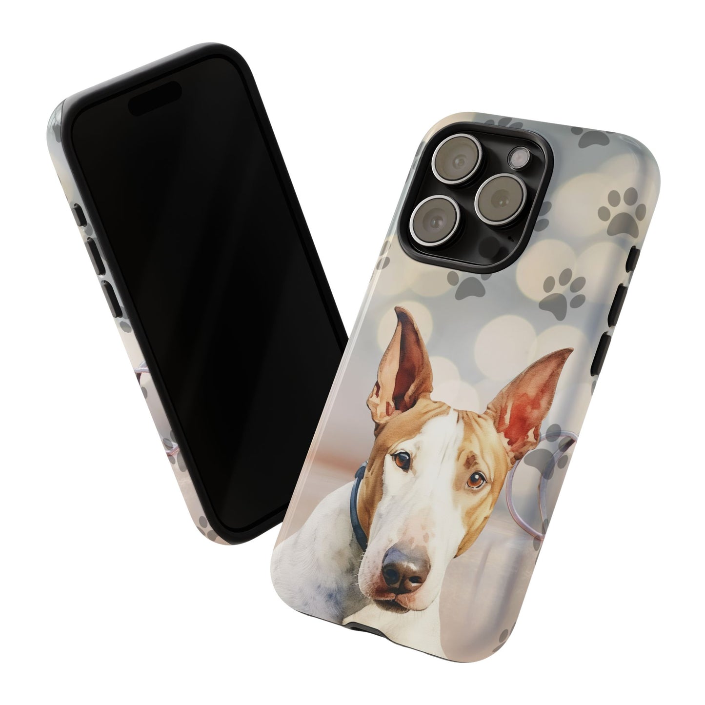 Bull Terrier Phone Case by Tough Cases (Apple iPhone, Samsung Galaxy, and Google Pixel)