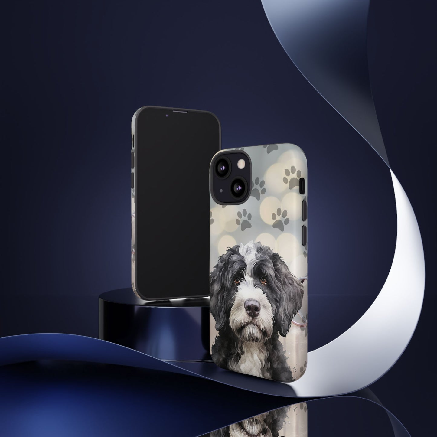 Portuguese Water Dog by Tough Cases (Apple iPhone, Samsung Galaxy, and Google Pixel)