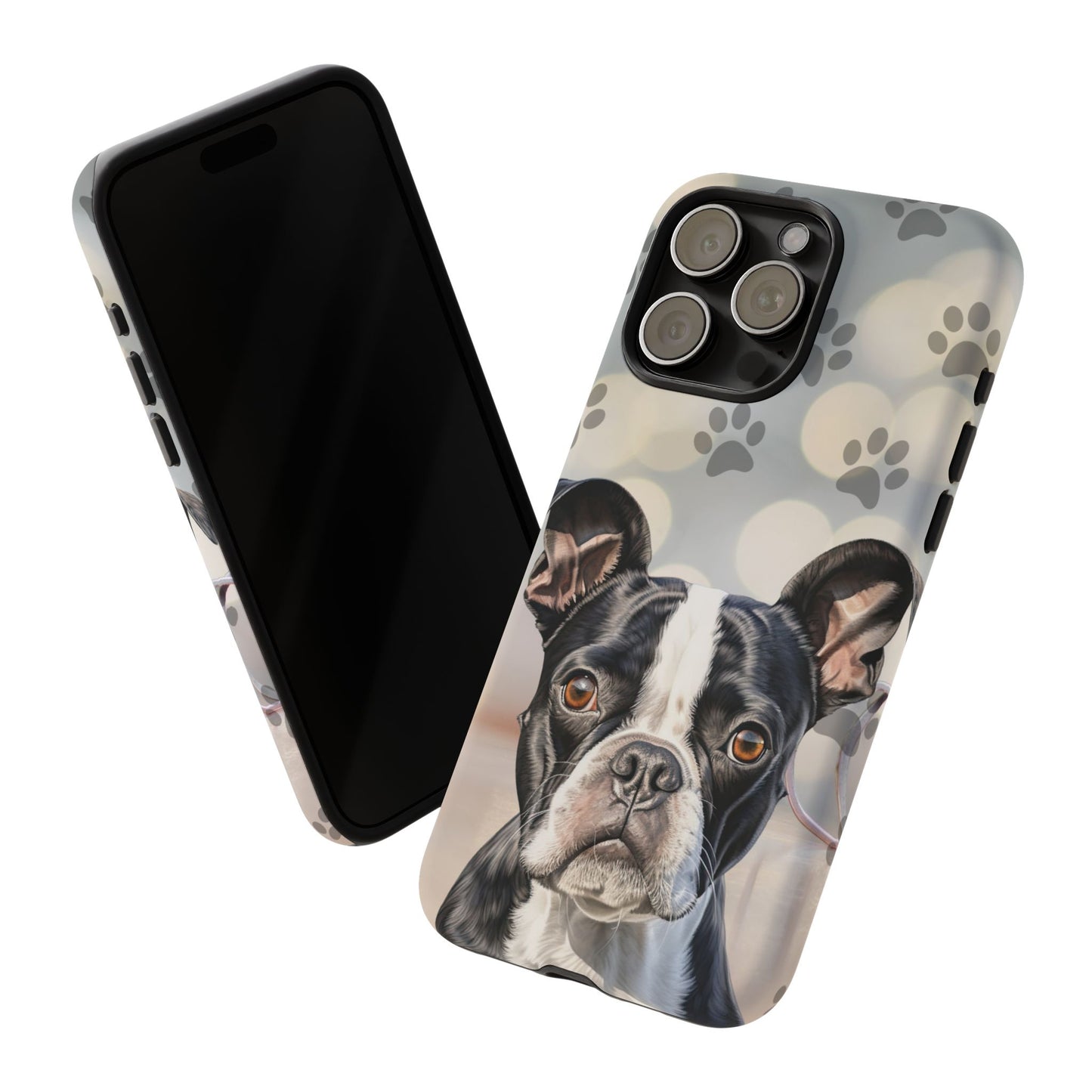 Boston Terrier Phone Case by Tough Cases (Apple iphone, Samsung galaxy, Google Pixel) Boston Terrier